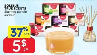 Rossy BOLSIUS TRUE SCENTS Scented candle offer