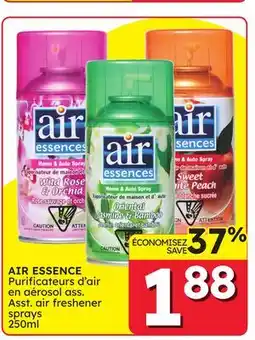 Rossy AIR ESSENCE Asst. air freshener sprays offer