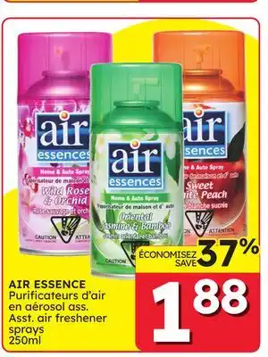 Rossy AIR ESSENCE Asst. air freshener sprays offer