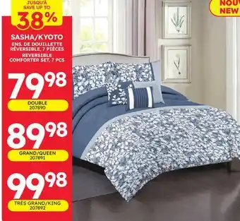 Rossy REVERSIBLE COMFORTER SET, 7 PCS offer