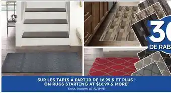 Rossy RUGS offer