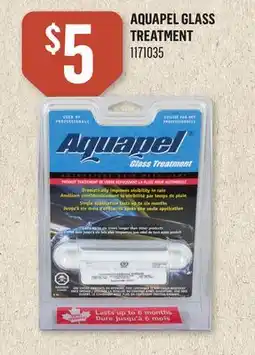 Canac Aquapel Glass Treatment offer