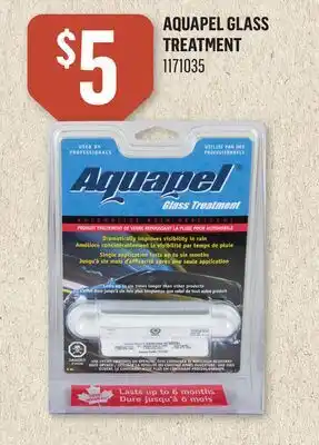 Canac Aquapel Glass Treatment offer