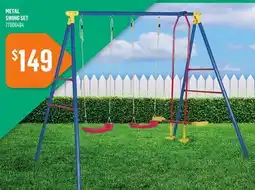 Canac Metal Swing Set offer