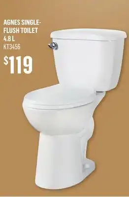 Canac Agnes Single-Flush Toilet 4.8 L offer