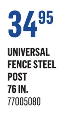 Canac Universal Fence Steel Post offer