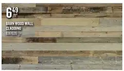 Canac Barn Wood Wall Cladding offer
