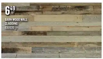 Canac Barn Wood Wall Cladding offer