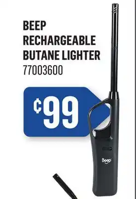 Canac Beep Rechargeable Butane Lighter offer