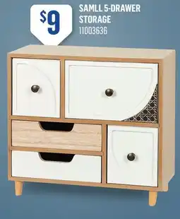 Canac Samll 5-Drawer Storage offer