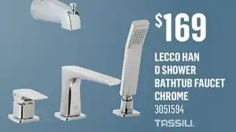 Canac Lecco Hand Shower Bathtub Faucet offer