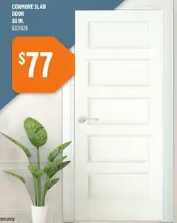 Canac Conmore Slab Door offer