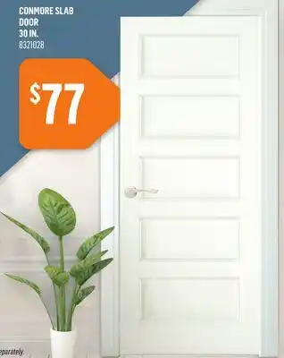 Canac Conmore Slab Door offer