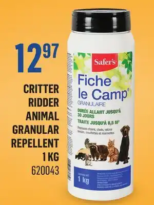 Canac Critter Ridder Animal granular repellent 1 kg offer