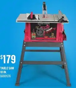 Canac Table Saw 10 in offer