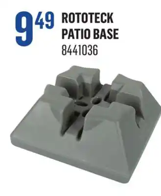 Canac Rototeck Patio Base offer