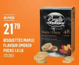 Canac Bisquettes Maple Flavour Smoker Pucks 1.6 lb offer