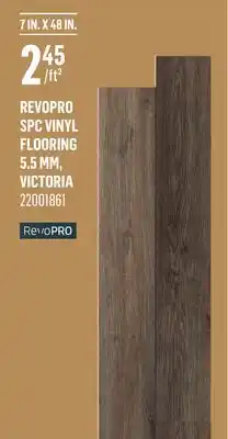Canac RevoPro SPC Vinyl Flooring offer