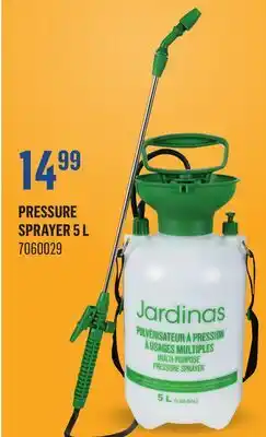 Canac Pressure Sprayer 5 L offer