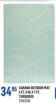 Canac Cabana Outdoor Mat 5 ft. 3 in. x 7 ft offer