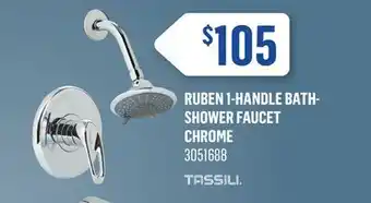 Canac Ruben 1-Handle Bath- Shower Faucet offer