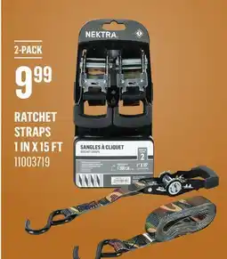 Canac Ratchet Straps 1 in x 15 ft offer