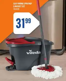 Canac Easy Wring Spin Mop & Bucket Set offer