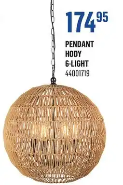 Canac Pendant offer