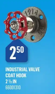 Canac Industrial Valve Coat Hook offer