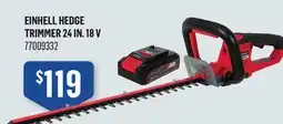 Canac Einhell Hedge Trimmer 24 in. 18 V offer