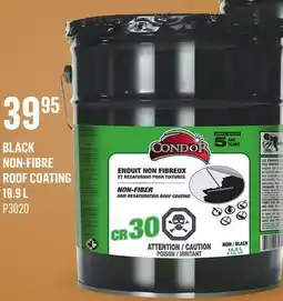Canac Black Non-Fibre Roof Coating 18.9 L offer