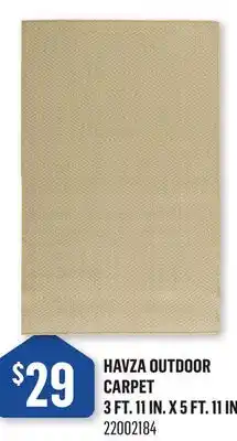 Canac Havza Outdoor Carpet 3 ft. 11 in. x 5 ft. 11 in offer
