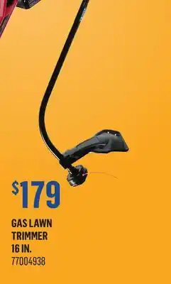 Canac Gas Lawn Trimmer 16 in offer