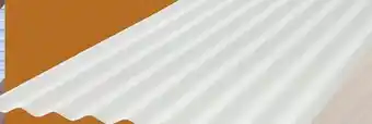 Canac Palruf White Corrugated PVC Panel 2 ft x 8 ft offer