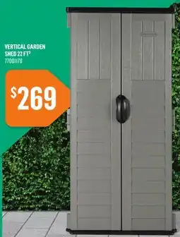 Canac Vertical Garden Shed 22 ft³ offer