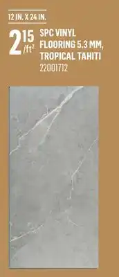 Canac SPC Vinyl Flooring offer