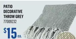 Canac Patio Decorative Throw offer
