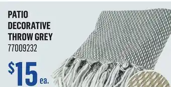 Canac Patio Decorative Throw offer