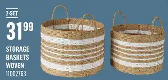 Canac Storage Baskets Woven offer