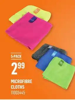 Canac Microfibre Cloths offer