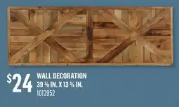 Canac Wall Decoration 39 3/8 in. x 13 3/4 in offer