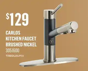 Canac Carlos Kitchen faucet offer