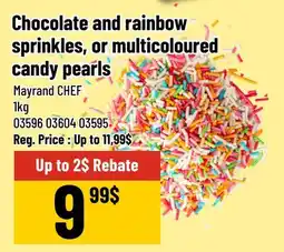 Mayrand Sprinkles, or multicoloured pearls Mayrand CHEF offer