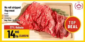 Mayrand Fresh Ungraded Beef Flank Steak Canada offer