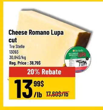 Mayrand Romano Cheese Tre Stelle offer