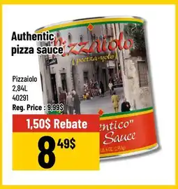 Mayrand Authentic Pizza Sauce 2.84 L Pizzaiolo offer