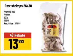 Mayrand Easy to Peel Raw Shrimp 26/30 2lb Anchors Bay offer