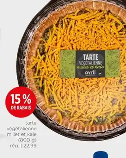 Avril Végétalienne millet et kale offer