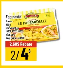 Mayrand Egg pasta 250 g Aurora offer