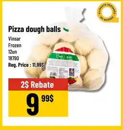 Mayrand Frozen Pizza Dough Ball x12 Vinsar Quebec offer